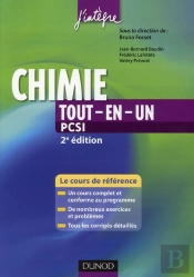 Chimie 'Tout-En-Un' ; Pcsi ; Cours Et Exercices Corrigés