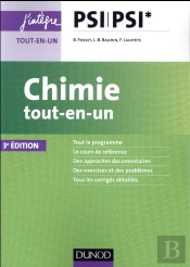 Chimie Tout-En-Un Psi-Psi* (3e Édition)