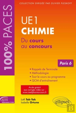 Bertrand.pt - Chimie Ue1 ; Paris 6 ; Du Cours Au Concours