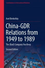China-Gdr Relations From 1949 To 1989