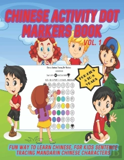 Bertrand.pt - Chinese Activity Dot Markers Book Vol. 1 For Kids 5 To 8 Years