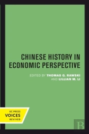 Chinese History In Economic Perspective