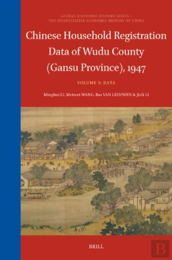 Bertrand.pt - Chinese Household Registration Data Of Wudu County (Gansu Province), 1947  (Volume 3)
