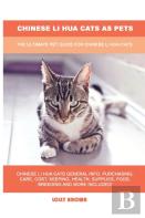 Chinese Li Hua Cats As Pets