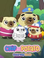 Chip And Potat Coloring Book