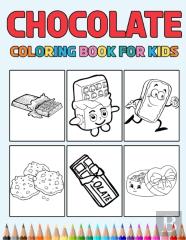 Chocolate Coloring Book For Kids