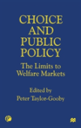 Choice And Public Policy