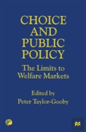 Choice And Public Policy