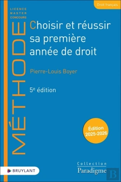Bertrand.pt - Choisir Et Réussir Sa Première Année De Droit (Édition 2025/2026)