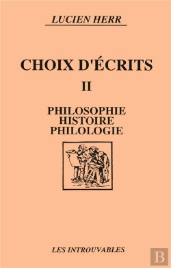 Bertrand.pt - Choix D'Écrits : Philosophie, Histoire, Philologie