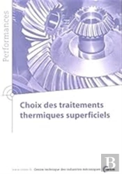 Choix Des Traitements Thermiques Superficiels