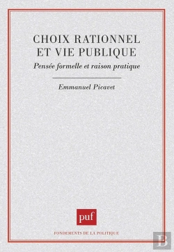 Bertrand.pt - Choix Rationnel Et Vie Publique