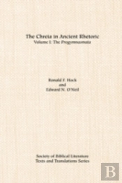 Chreia In Ancient Rhetoricprogymnasmata