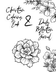 Christian Coloring Book & Daily Reflection Journal