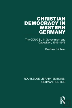 Bertrand.pt - Christian Democracy In Western Germany (Rle: German Politics)