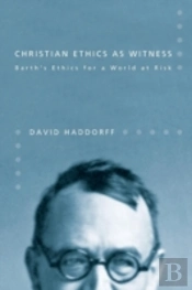 Christian Ethics As Witness