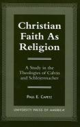 Christian Faith As Religion