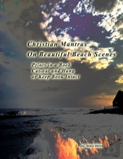 Christian Mantras On Beautiful Beach Sce