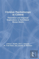 Christian Psychotherapy In Context