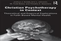 Christian Psychotherapy In Context