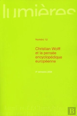 Bertrand.pt - Christian Wolff Et La Pensée Encyclopédique Européenne T.12
