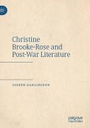 Christine Brooke-Rose And Post-War Literature