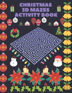 Bertrand.pt - Christmas 3d Mazes Activity Book!