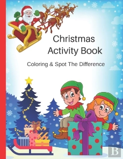 Bertrand.pt - Christmas Activity Book, Coloring & Spot The Difference