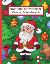 Christmas Activity Book Coloring & Wordsearch