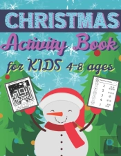 Christmas Activity Book For Kids 4-8 Ages