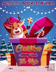 Christmas Activity Book For Kids Ages 4-8