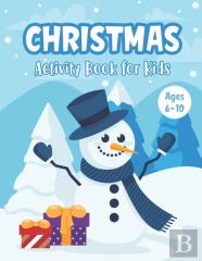 Christmas Activity Book For Kids Ages 6-10