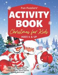 Christmas Activity Book For Kids | Ages 6 & Up