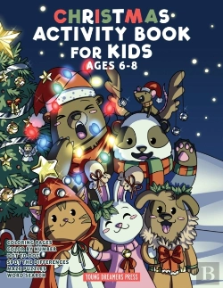 Bertrand.pt - Christmas Activity Book For Kids Ages 6-