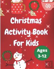 Christmas Activity Book For Kids