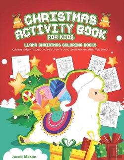 Bertrand.pt - Christmas Activity Book For Kids: Llama