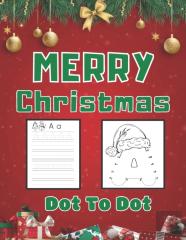 Christmas Alphabet Coloring Book For Kids 4-8