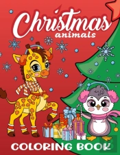 Christmas Animals Coloring Book For Kids