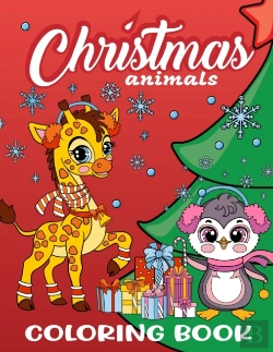 Bertrand.pt - Christmas Animals Coloring Book For Kids
