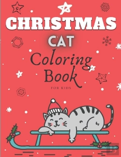Bertrand.pt - Christmas Cat Coloring Book For Kids