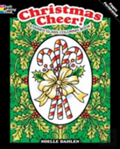 Christmas Cheer! Stained Glass Coloring Book