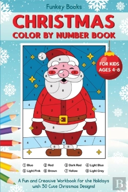 Bertrand.pt - Christmas Color By Number Book For Kids Ages 4 To 8