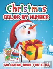 Christmas Color By Number Coloring Book For Kids