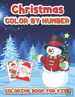 Bertrand.pt - Christmas Color By Number Coloring Book For Kids