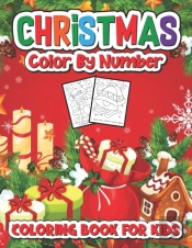 Christmas Color By Number Coloring Book For Kids