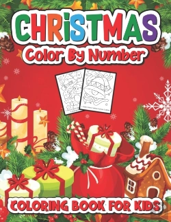 Bertrand.pt - Christmas Color By Number Coloring Book For Kids