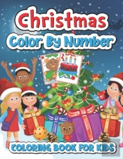 Christmas Color By Number Coloring Book For Kids