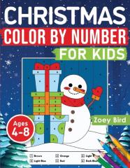 Christmas Color By Number For Kids