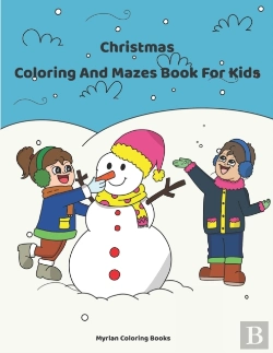Bertrand.pt - Christmas Coloring And Mazes Book For Kids