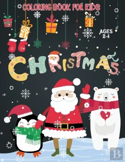 Bertrand.pt - Christmas Coloring Book For Kids Ages 2-4